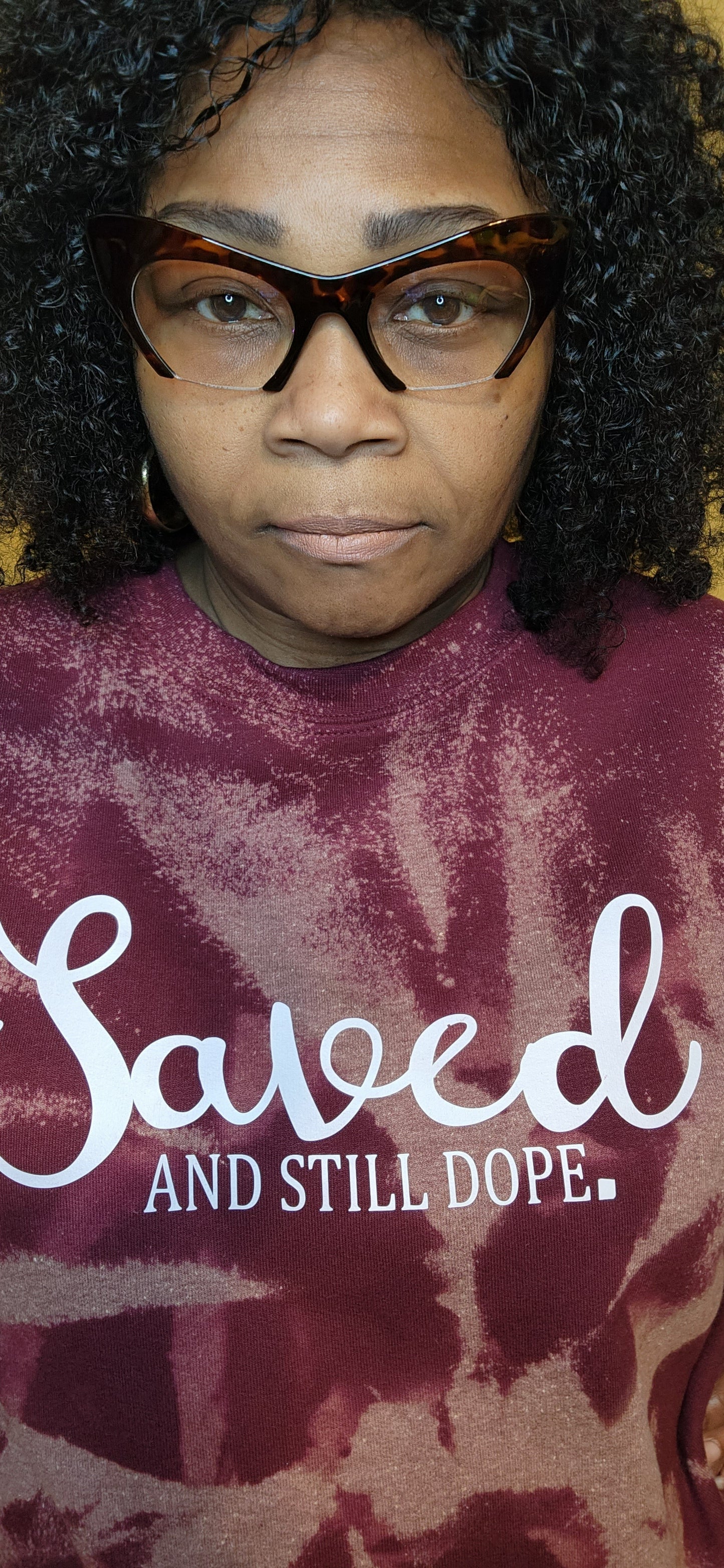 Saved Bleached Sweatshirt